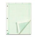 Wholesale Case Of 20 - Tops Engineering Computation Pad-Engineering Comp Pads, 3Hp,Rld,100 Sh,8-1/2'X11',Gn