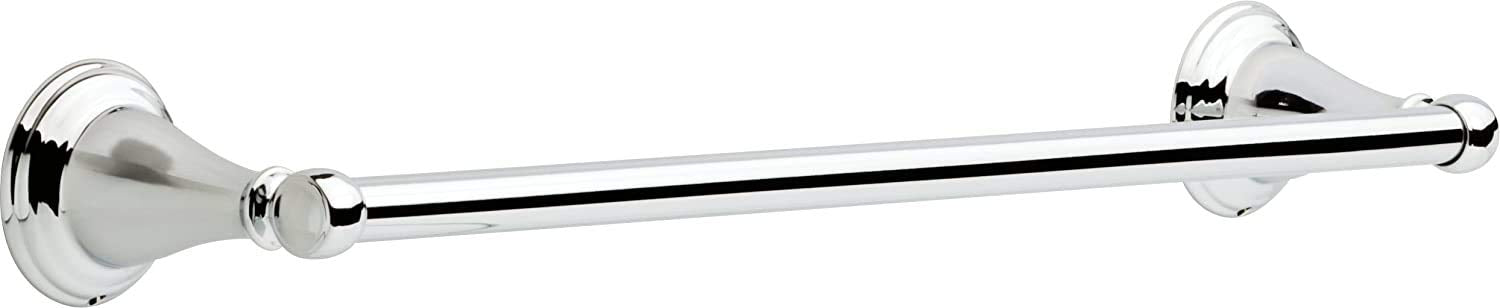 Delta 70018 Windemere 18 in. Wall Mount Towel Bar Bath Hardware Accessory in Polished Chrome