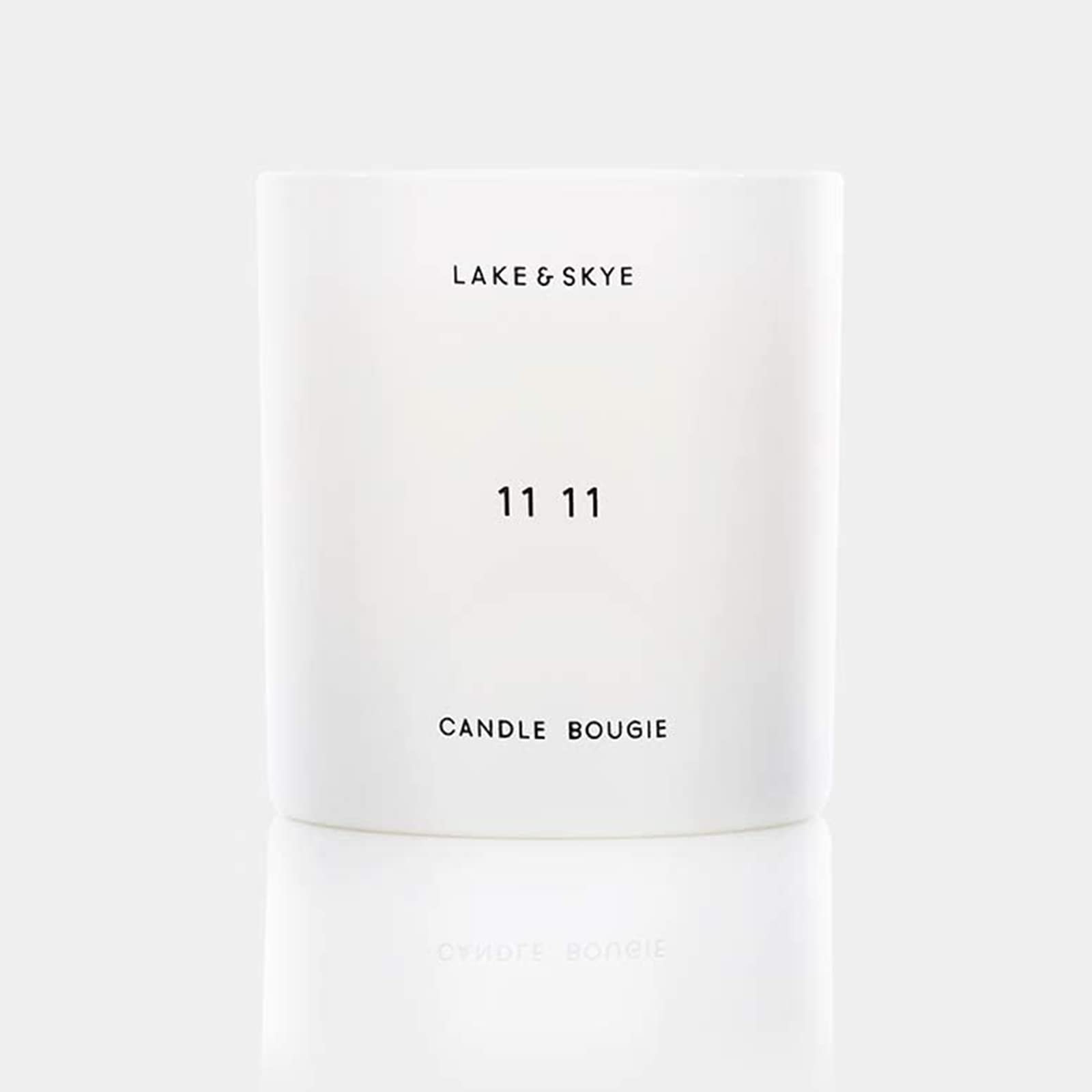 Lake & Skye 11 11 Scented Soy Candle - Lead-Free Cotton Wick (50 Hours of Burn Time) - Sheer & Uplifting Scent