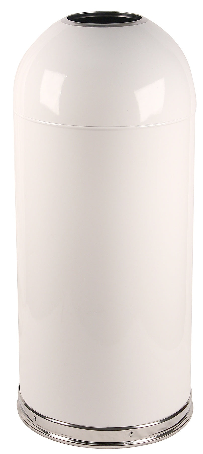 415DTWH-VV Ergode Dometop - Touchless Dome Top Receptacle for Hospitality, Healthcare, Restaurants, and Offices - Stainless Stee