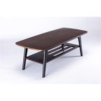 Lilola Home Bahamas Espresso Coffee Table and Loveseat Set