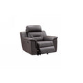 HomeRoots 41 Fascinating Brown Leather Chair