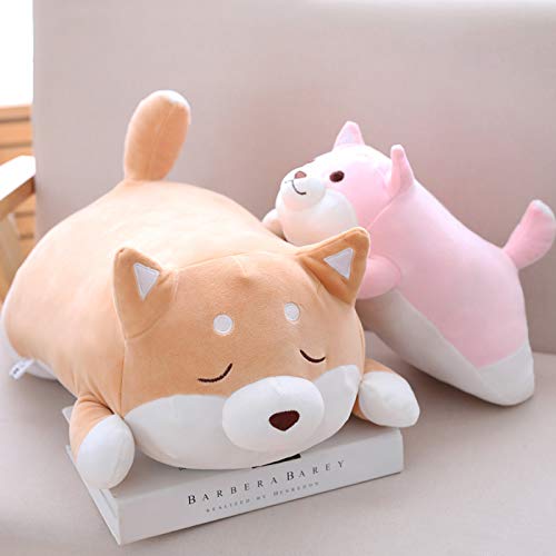 Shiba Inu Dog Plush Pillow, Cute Soft Corgi Stuffed Animals Doll Toys Gifts For Valentine, Christmas, Birthday, Bed, Sofa Chair
