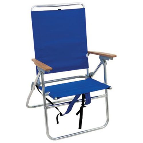 Rio Brands Sc642Bp-Ts Hi Boy Beach Chair