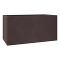 Bloom Series Poly Stone Planter 9 , 19.7 Long In Brown