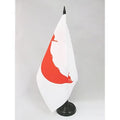 Easter Island Table Flag 5' X 8' - Rapa Nui - Chile Desk Flag 21 X 14 Cm - Black Plastic Stick And Base - Az Flag