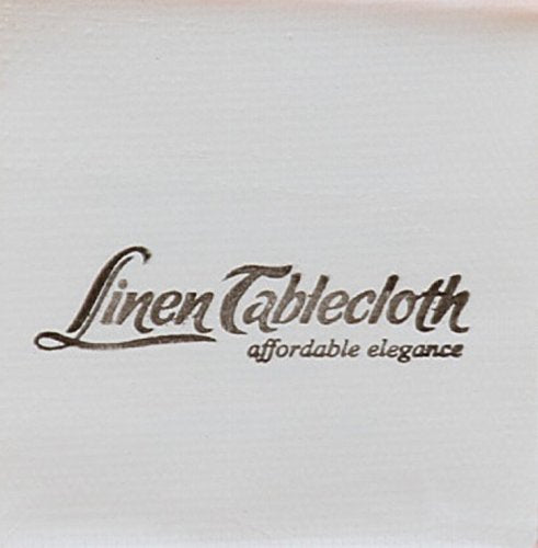 Linentablecloth Polyester Banquet Chair Cover White