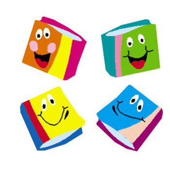 Trend Enterprises Trend Happy Books Supershapes Stickers, 800 Ct (T-46053)