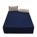 Bedding Queen Size Fitted Sheet Only-Queen Size Deep Pocket Bottom Fitted Sheet Fits 15Inches Bed Matress Sheet Soft And Microfi