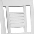 American Woodcrafters Cottage Traditions Eggshell White Wood Coastal Style Dining Chair - Set of 2