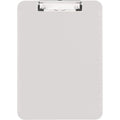 Sparco 01869 Plastic Clipboard,W/ Flat Clip,9-Inch X12-Inch ,Clear