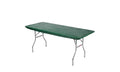 Kwik-Covers 6' Rectangle Plastic Table Covers 30' X 72', Bundle Of 5 (Hunter Green)