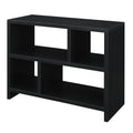 Northfield Console 3 Tier Bookcase -Black