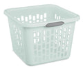 Sterilite 1.5 Bushel Square Laundry Basket Mindful Mint Comfort Grip Handles