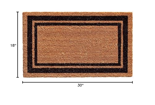 Calloway Mills Border Doormat 18' X 30' (Black)