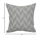 Blazing Needles Square Polyester Jacquard Throw Pillows, 17", Gannawls Khaki 4 Count