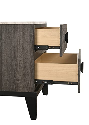 Best Quality Furniture Bedroom Furniture, Walnut Gray