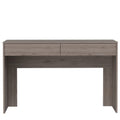 Tuhome Modern Engineered Wood Ash Andalucia Three Drawer Computer Desk