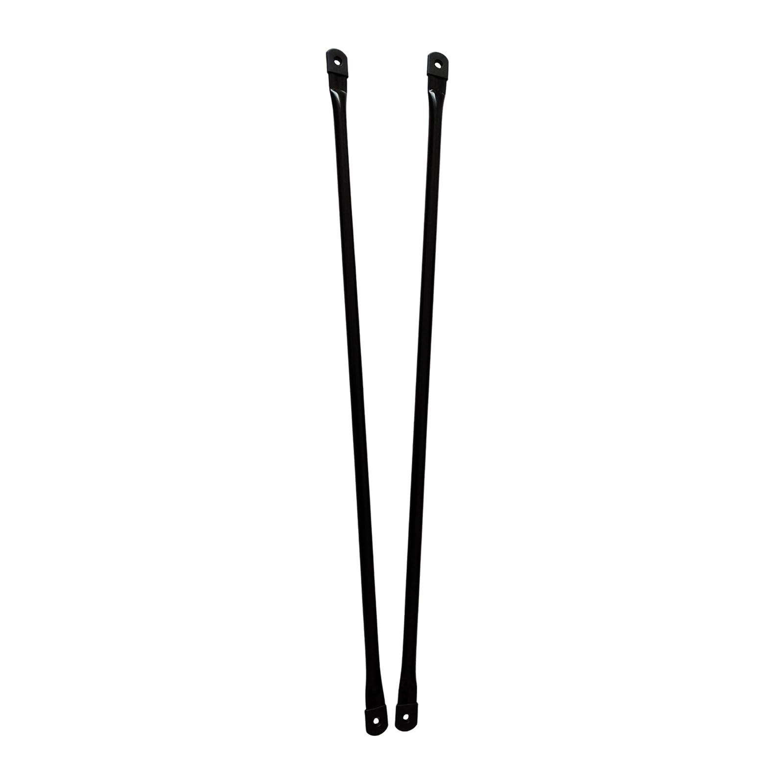 Timyrimy 90Cm/35.4Inch Garden Swing Replacement Rods, Black Metal Round Rods For Hanging Swing Seat To Frame(2Pcs/Ctn)