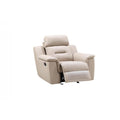 HomeRoots 41 Fascinating Beige Leather Chair