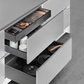 Dbr Kitchen Slim Tandem Box For Drawer System With Soft Close Load Capacity Upto 40 Kg (Grey, 4 X 20 Inch) (Depth 500Mm) Wood