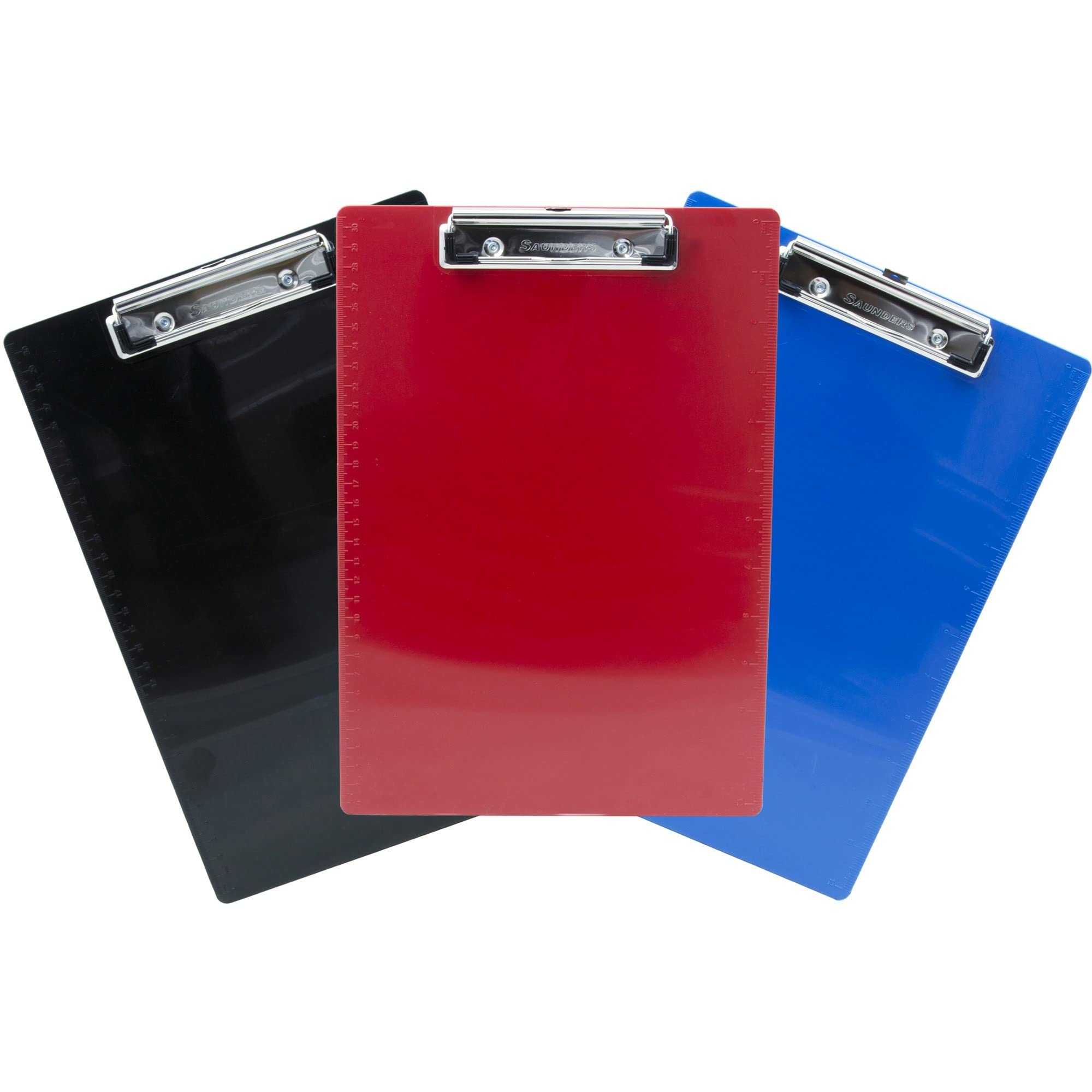 Slimmate Saunders Recycled Plastic Clipboard, Assorted Colors (22601)