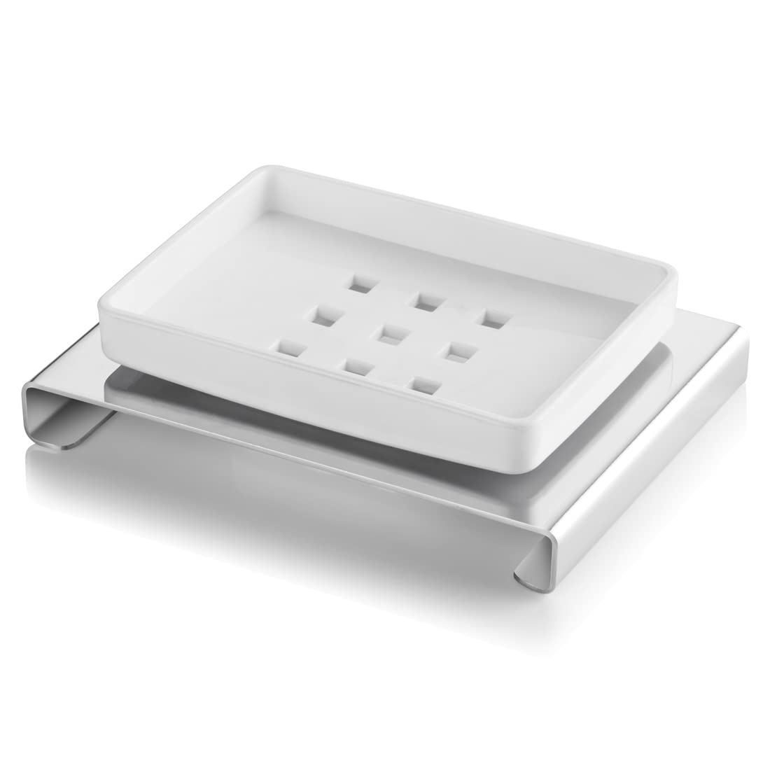 ALTON AQB9202 SS304 Grade, Soap Dish, Table Mounted, Silver