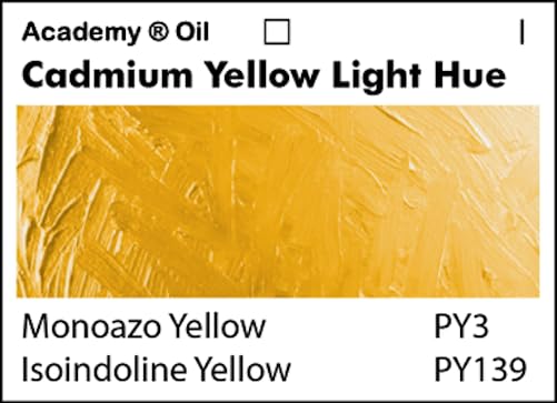 Grumbacher Academy Oil Paint, 37Ml/1.25 Ounce, Cadmium Yellow Light Hue (T319)