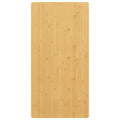 vidaXL Bamboo Table Top, Rectangular Brown 19.7x39.4x1.6, Durable and Versatile, Easy to Clean, Unique Design, Ideal for Various