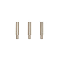 Trubind Aluminum Chicago Screw Post Extensions | 3/4 Inch Post Length | 3/16 Inch Post Diameter | Silver-Colored | 100 Pack