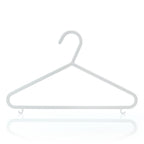 Hangerworld 18 Pack 11.8Inch White Plastic Kids Hanger - Sized For Baby, Toddler And Children