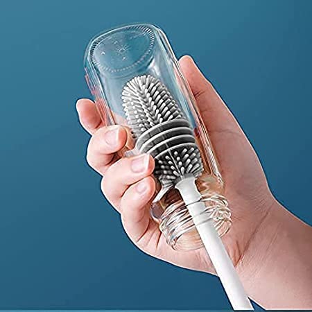 Jenico World Long Bottle Cleaning Brush For Washing Water Bottle, Narrow Neck Containers, Hydro Flask, Vacuum Sports Bottle, Vas