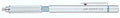 Uni Shift Pipe Lock Drafting Pencil, 0.3 Mm, Silver Body With Light Blue Accent (M31010.26)