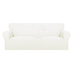 Purefit 100% Dual Waterproof Couch Cover Slipcovers For Couches And Sofas - Stretch Non Slip Fleece Sofa Covers Washable, Leakproof Furniture Protector For Kids, Pets, Dog (Sofa, Beige)