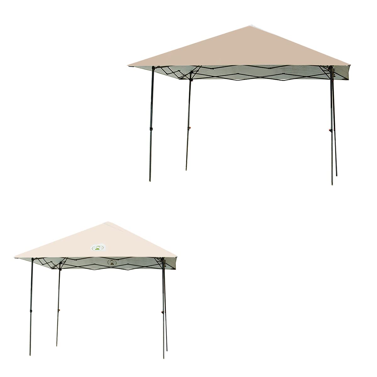 Garden Winds Custom Fit Replacement Canopy Top Cover For Compatible With The Coleman Light And Fast, Oasis, And Oasis Lite 10X10