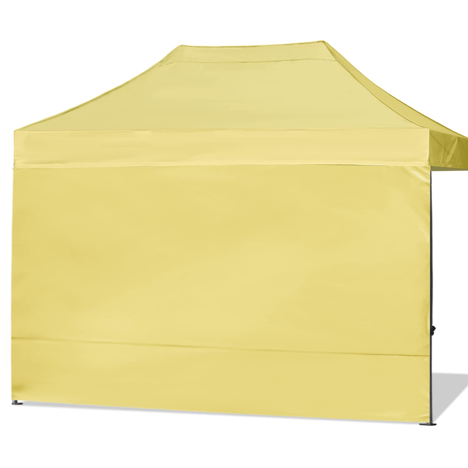 ABCCANOPY Instant Canopy SunWall 10x15 FT, 1 Pack Sidewall Only, No Frame or Top, Beige