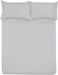 Microfiber Rv Sheet Sets, 28X75 Bunk, Light Grey Solid, Rv Bed Sheets For Campers, Rv'S & Travel Trailers Fit Mattress Up To 8 I