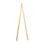 Solid Wood No Tool Assembly Collapsible Aesthetic Clothing Garment Rack
