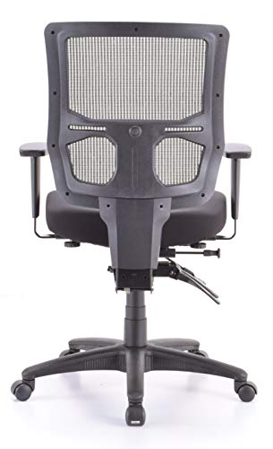 Eurotech Seating Mfst5455-Blkm Office Chairs, Black