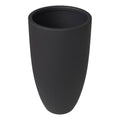 Crete Series Poly Stone Planter in Aged Concrete 9.5 Dia, 15.7 High