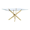 Best Quality Furniture Dining Set, Gold