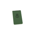 Rite In The Rain Weatherproof Top Spiral Notebook, 3' X 5', Green Cover, Universal Pattern (No. 935)