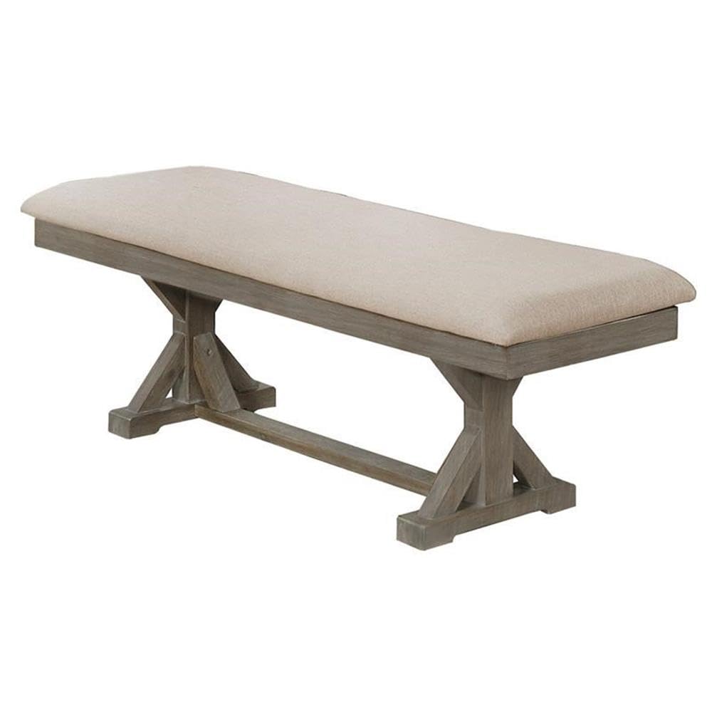 Best Quality Furniture Dining Bench (Single) Beige
