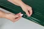 Kwik-Covers 6' Rectangle Plastic Table Covers 30' X 72', Bundle Of 5 (Celebration)