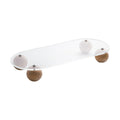 Trendivibe Decorative Tray Vanity Tray Multipurpose Home Decor Ornaments Style B