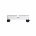 Merishopp Easy To Move Divider Wheel Stand Stable Support Screen Base With Wheels Sturdy Movable Room Divider Base Heavy Duty, W