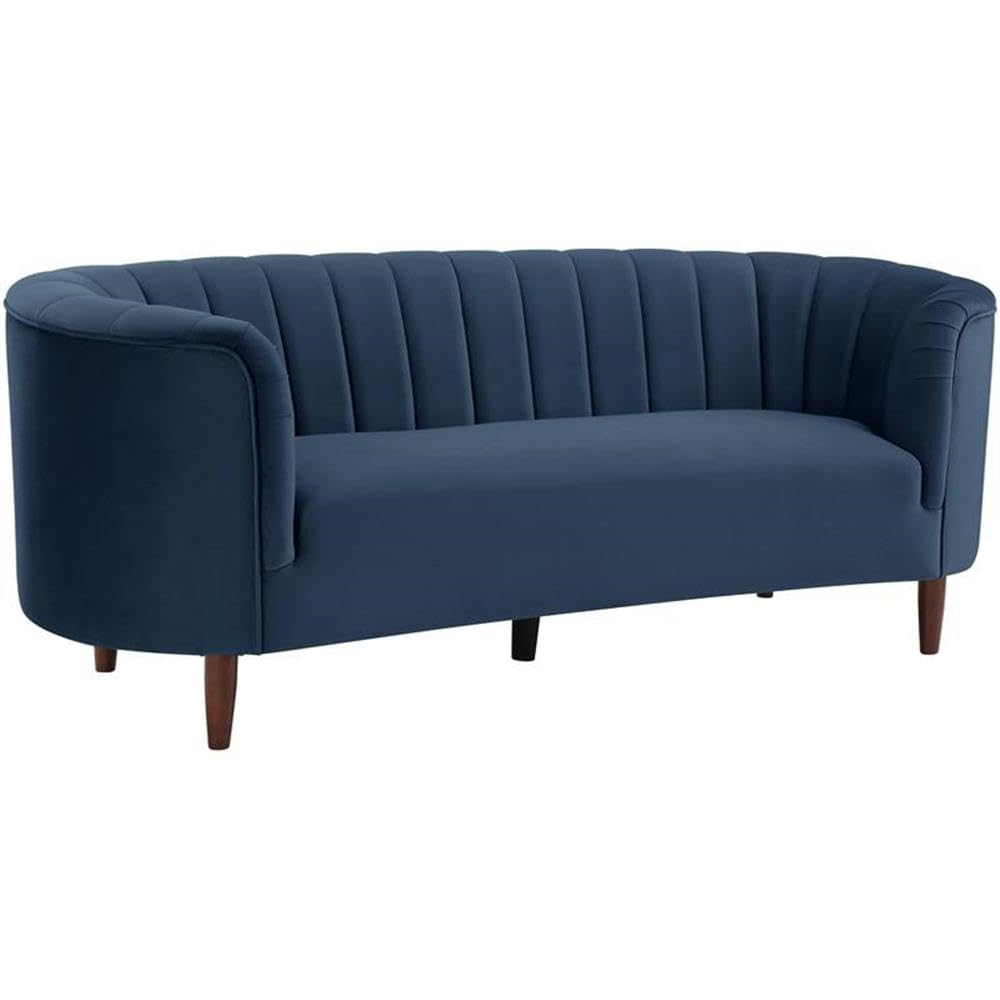 Acme Millephri Sofa in Blue Velvet