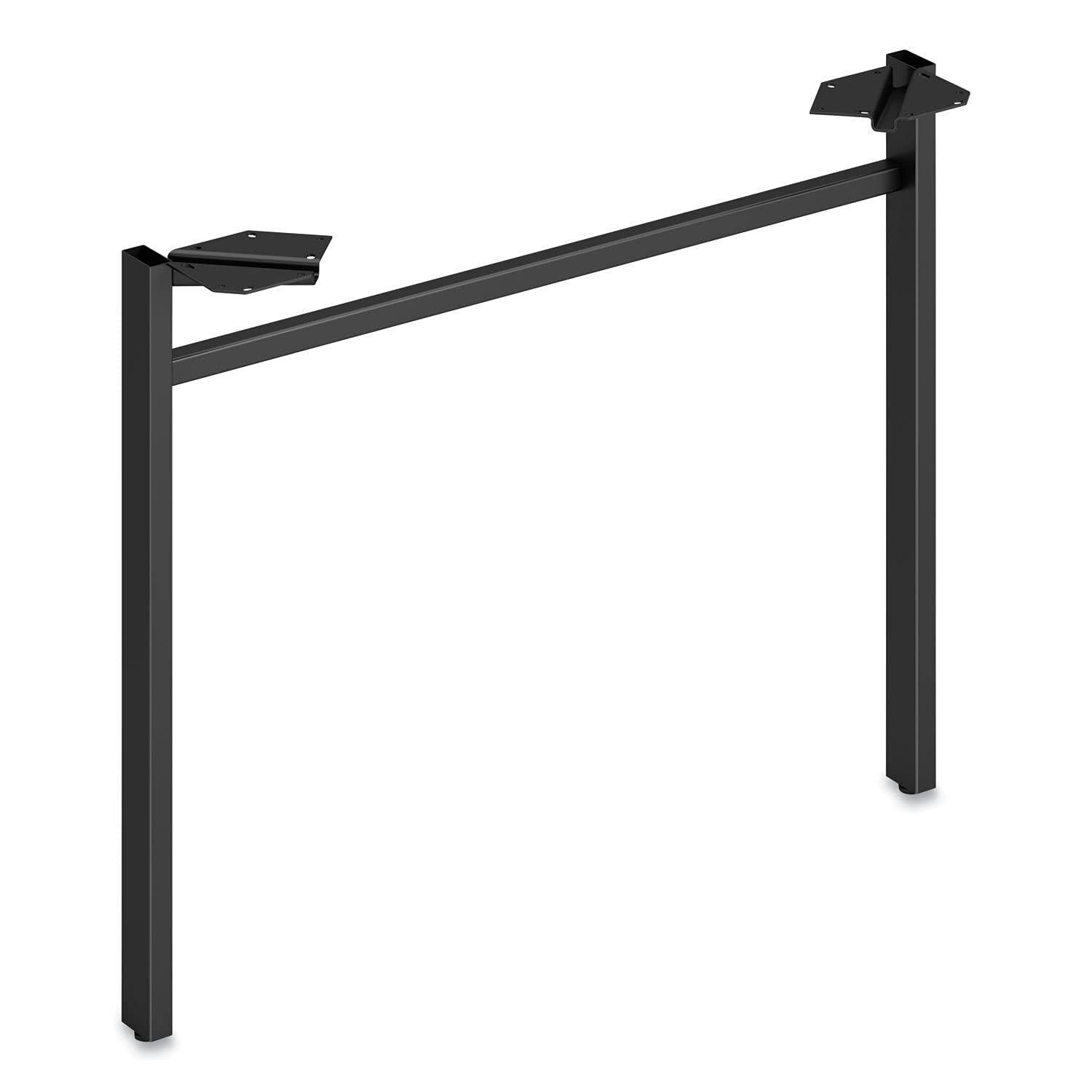 HON Mod Collection Worksurface 30" W U-Leg Support, Black