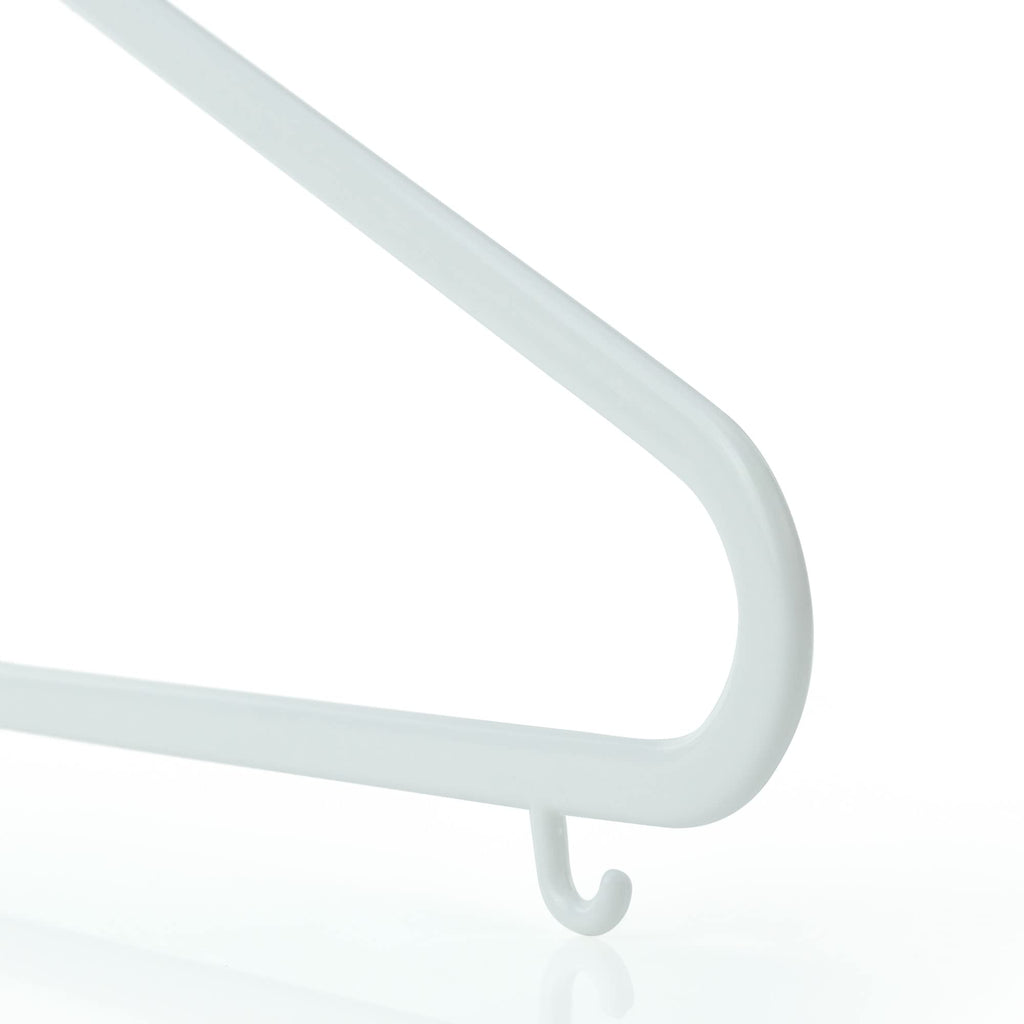 Hangerworld 18 Pack 11.8Inch White Plastic Kids Hanger - Sized For Baby, Toddler And Children