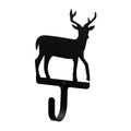 Village Wrought Iron Deer Wall Hook Decorative XSmall
